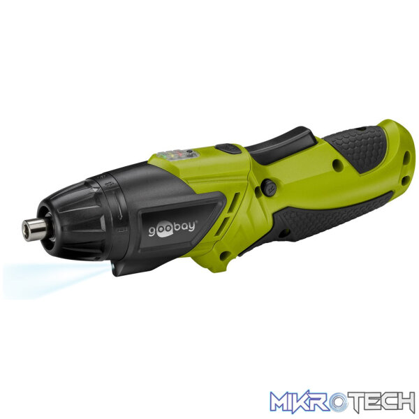 Goobay Mini Cordless Screwdriver 3.6 V with LED Light - Image 7