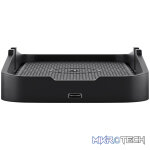 Goobay Wireless Qi Charging Mat 15W Fast Charger - Black - Image 2