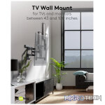 Goobay TV wall mount Basic FULLMOTION (XL) for TVs from 43" to 100" - Image 3
