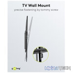 Goobay TV Wall Mount Basic Tilt for TVs from 32" to 55" - Image 6
