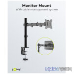Goobay Monitor Mount Single Flex for Monitors between 17" and 32" - Image 4