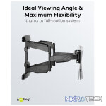 Goobay TV wall mount OLED FULLMOTION (L) for TVs from 37" to 70" - Image 7