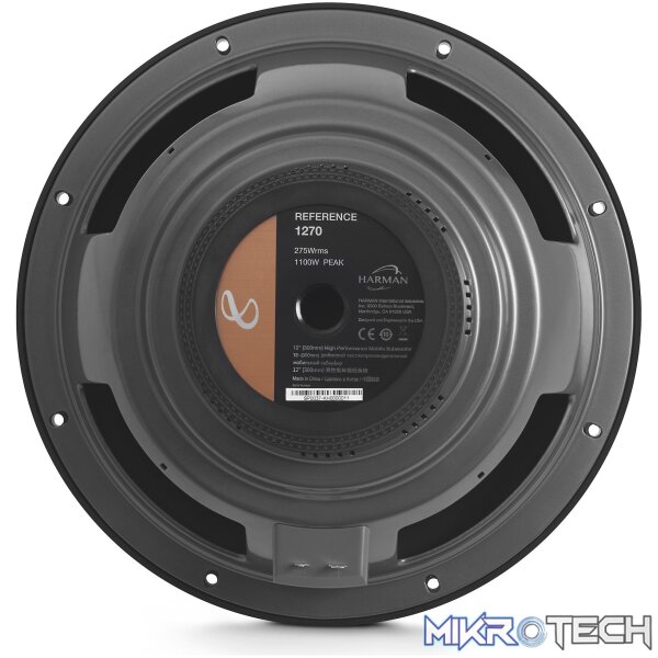 Infinity REF1270W Reference Series 12" 1100w Component Subwoofer - Image 3