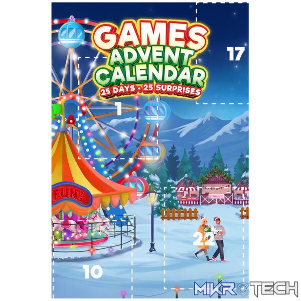 Games Advent Calendar - 25 Days - 25 Surprises Steam CD Key Games Advent Calendar - 25 Days - 25 Surprises Steam CD Key