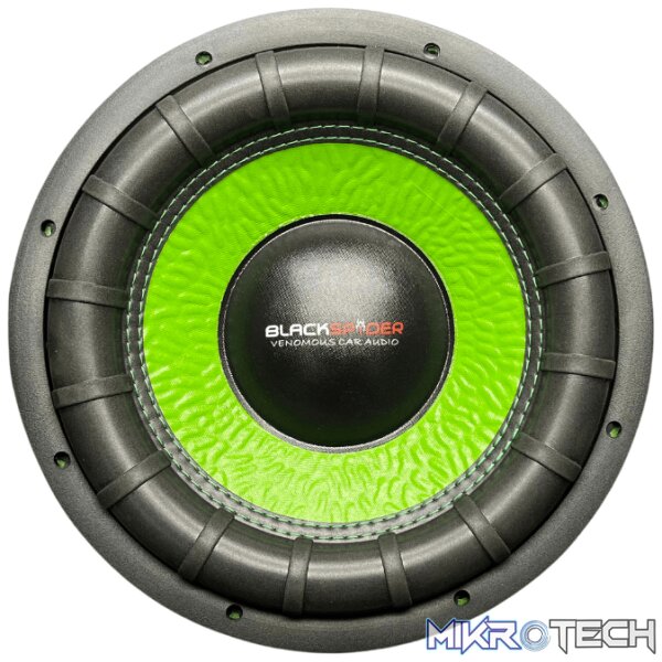 greengoblinfront Blackspider Green Goblin SUB12D4 12" DVC D4 10000W 1050RMS Subwoofer - Image 1