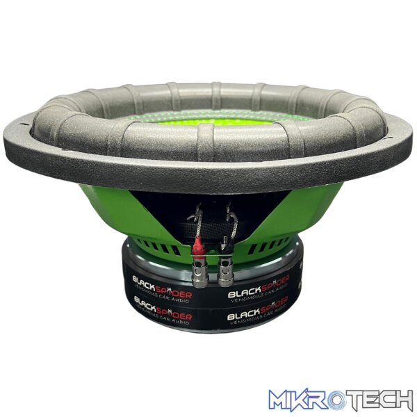 Blackspider Green Goblin SUB12D4 12" DVC D4 10000W 1050RMS Subwoofer - Image 3