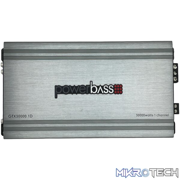 gtx30k Powerbass GTX30000.1D 30000W Monoblock Amplifier - Image 1