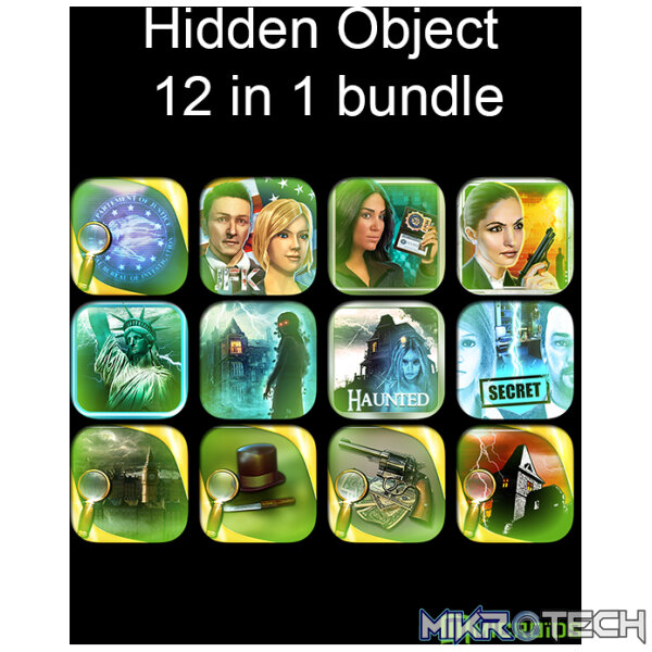 Hidden Object - 12 in 1 bundle Steam CD Key Hidden Object - 12 in 1 bundle Steam CD Key