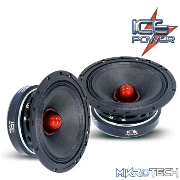 ips-660-pro Ice Power IPS660PRO 800W 6.5" Midrange Bullet Speakers - Image 1