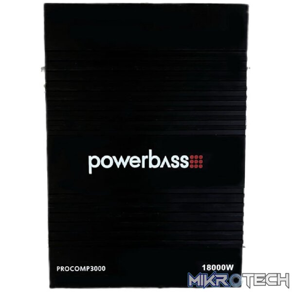 powerbass-procomp3000-01 Powerbass PROCOMP3000 18000W Monoblock Amplifier - Image 1