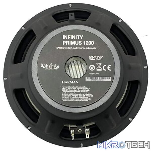Infinity Primus1200 12" 1200W SVC Subwoofer - Image 3