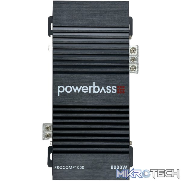 procomp1000aa Powerbass PROCOMP1000 8000w Mini Monoblock Amplifier - Image 1