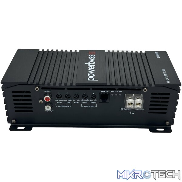 Powerbass PROCOMP1000 8000w Mini Monoblock Amplifier - Image 2