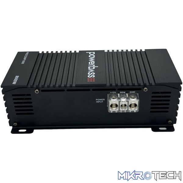 Powerbass PROCOMP1000 8000w Mini Monoblock Amplifier - Image 3
