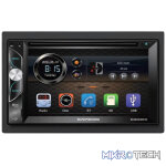 Blackspider BSDD2640DVD Double Din 6.2' CD/DVD/BT/AUX/USB Radio