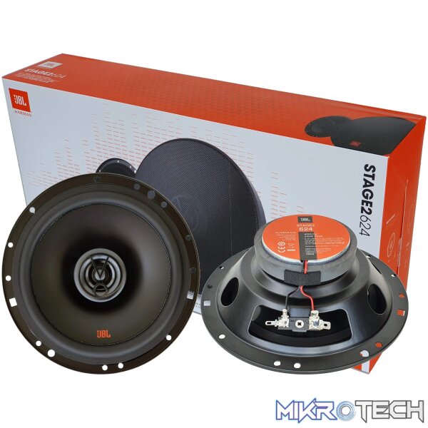 stage2624. JBL Stage2 624 6-1/2" (160mm) Two Way Coaxial Car Speaker - Image 1