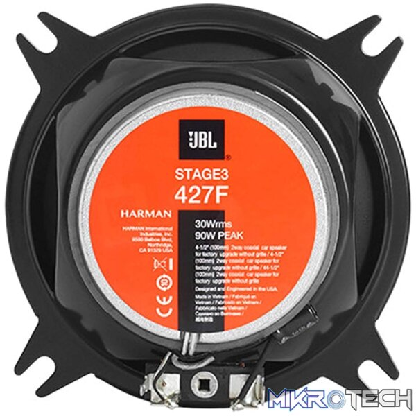 JBL Stage3 427 4" 150W Coaxial Speakers - Image 2