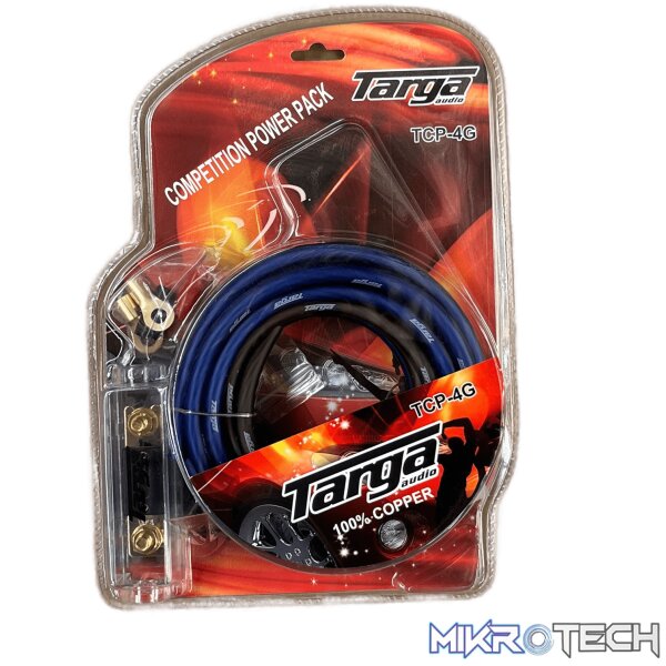 tcp4g-transformed Targa Audio 4 Gauge Wiring Kit - Image 1
