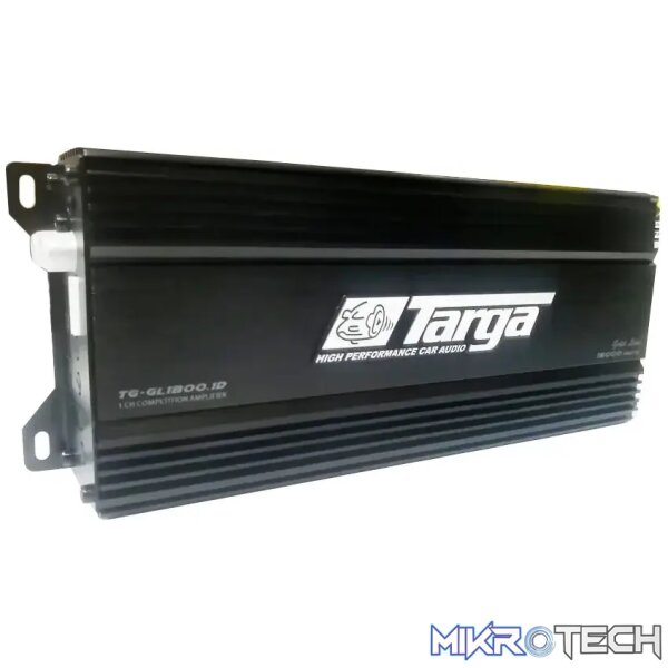 tggl Targa TG-GL1800.1D 1 Channel Goldline Mini 1500RMS @1OHM Monoblock Amplifier - Image 1