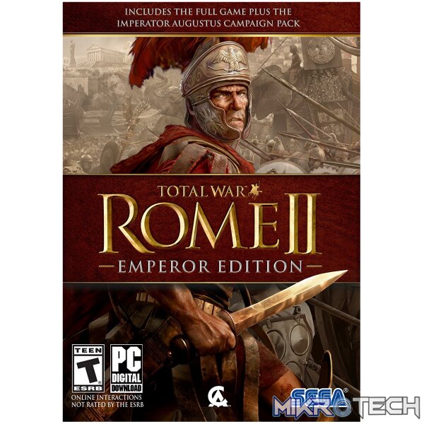 Total War: ROME II Emperor Edition RoW Steam CD Key Total War: ROME II Emperor Edition RoW Steam CD Key