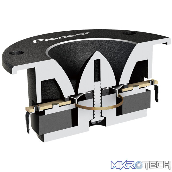 Pioneer TS-B1010PRO 150W High Efficiency Bullet Tweeters - Image 2