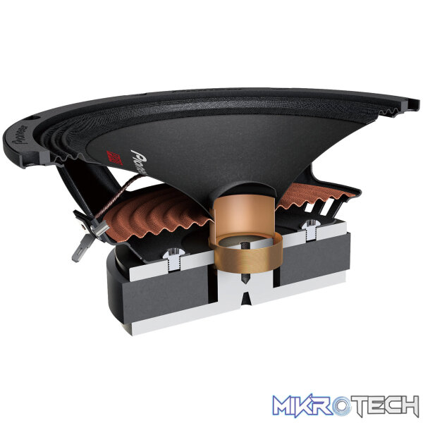 Pioneer TS-M1610PRO 6.5" 300W High Efficiency Midrange Speakers - Image 3