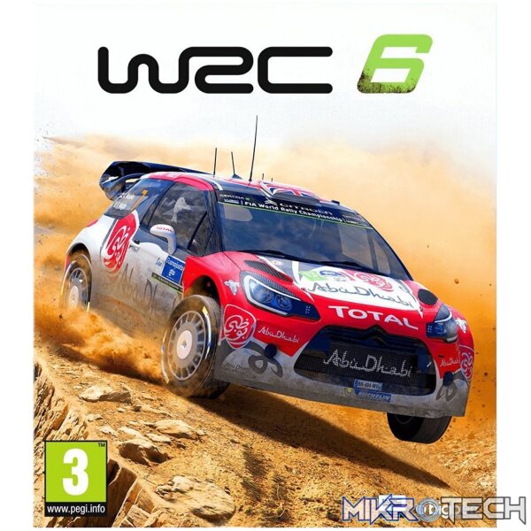 WRC 6: FIA World Rally Championship PC Steam CD Key WRC 6: FIA World Rally Championship PC Steam CD Key
