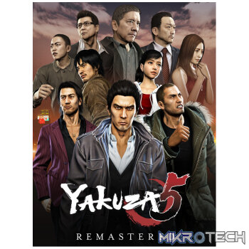 Yakuza 5 Remastered RoW Steam CD Key
