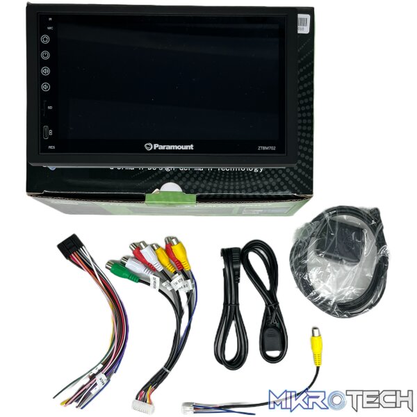 PARAMOUNT ZTBM702 7" Double Din Android with BT/USB Media - Image 3
