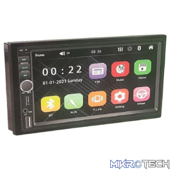 zxn003_paramount Paramount ZXN003BT Double Din with BT/USB/AUX + Camera - Image 1