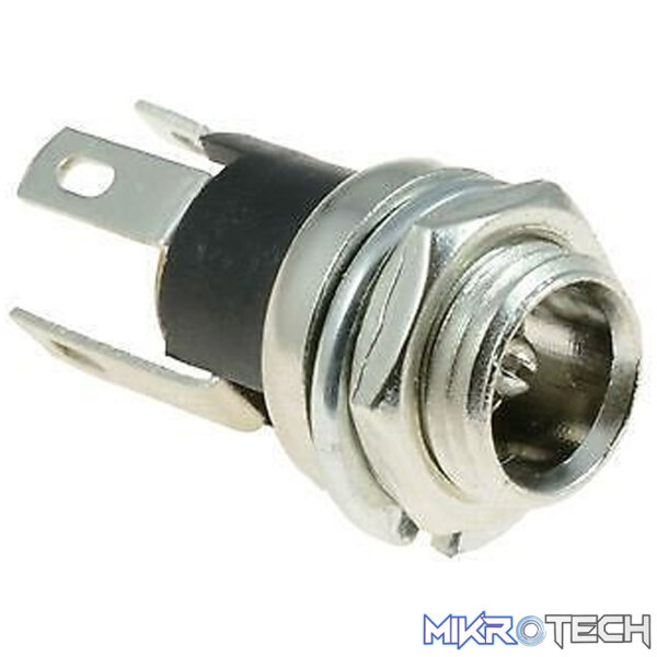 02-067CTVA_1 Tva - Dc Chassis Mount Jack With Nut - Image 1