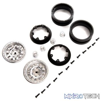 1.9 KMC Machete Beadlock Wheels Satin (