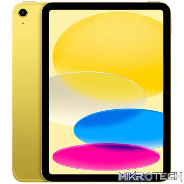 10.9-inch iPad Wi-Fi + Cellular 256GB - Yellow 10.9-inch iPad Wi-Fi + Cellular 256GB - Yellow