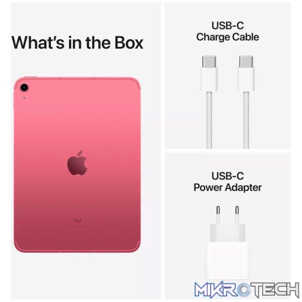 10.9-inch iPad Wi-Fi + Cellular 64GB - Pink,Model A2757 - Image 8