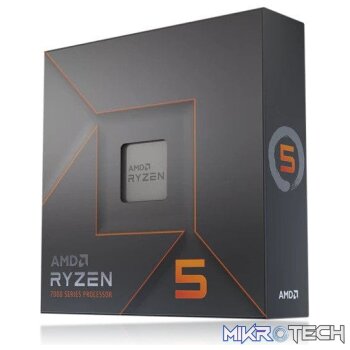 AMD Ryzen 7600X CPU - AMD Ryzen 5 6-core Socket AM5 4.7GHz Processor 100-100000593WOF