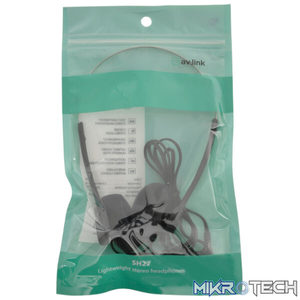Avlink -Sh27 Lightweight  Stereo Headphones - Image 2