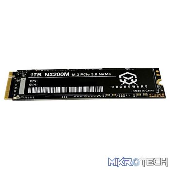 ROGUEWARE NX200M 1TB M.2 GEN3 NVME 3D NAND SOLID STATE DRIVE