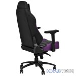 ROGUEWARE GC400 EXPERT GAMING CHAIR - BLACK/PURPLE - UP TO 200KG - Image 2