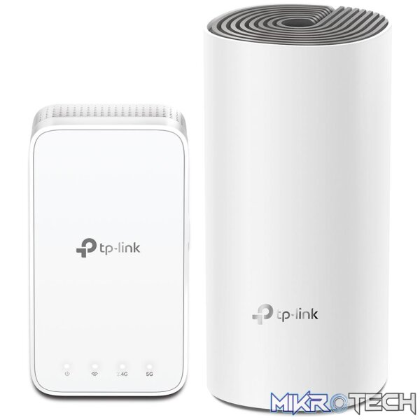 TP-LINK DECO E3 2 PACK - AC1200 WHOLE-HOME WIFI SYSTEM TP-LINK DECO E3 2 PACK - AC1200 WHOLE-HOME WIFI SYSTEM