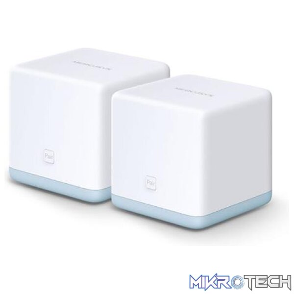 MERCUSYS HALSO S12 2 PACK - 1200MBPS WHOLE HOME MESH WIFI SYSTEM MERCUSYS HALSO S12 2 PACK - 1200MBPS WHOLE HOME MESH WIFI SYSTEM