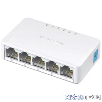 MERCUSYS MS105 - 5 PORT 10/100 DESKTOP SWITCH