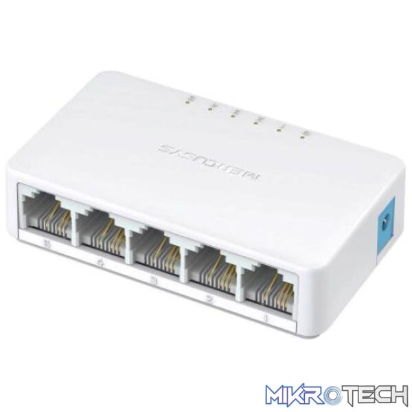 MERCUSYS MS105 - 5 PORT 10/100 DESKTOP SWITCH MERCUSYS MS105 - 5 PORT 10/100 DESKTOP SWITCH