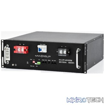 NAVASOLAR 48V 100AH LIFEPO4 RM BATTERY PACK WITH BMS