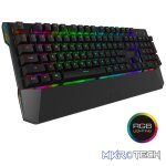 ROGUEWARE GK200 WIRED/BT RGB GAMING BROWN SWITCH MECHANICAL KEYBOARD - Image 3