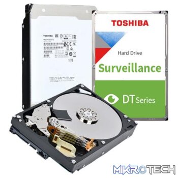 TOSHIBA DT SERIES 6TB SATA3 128MB CACHE SURVEILLANCE DRIVE