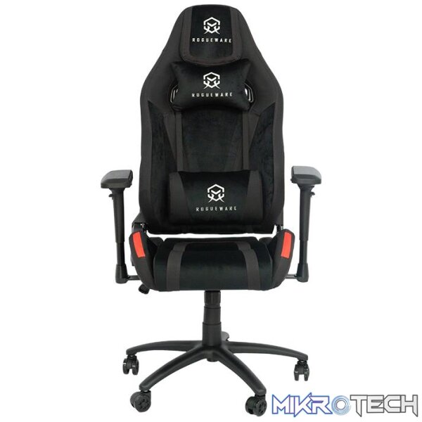 ROGUEWARE GC300 ADVANCED GAMING CHAIR - BLACK/RED - UP TO 175KG - Image 3
