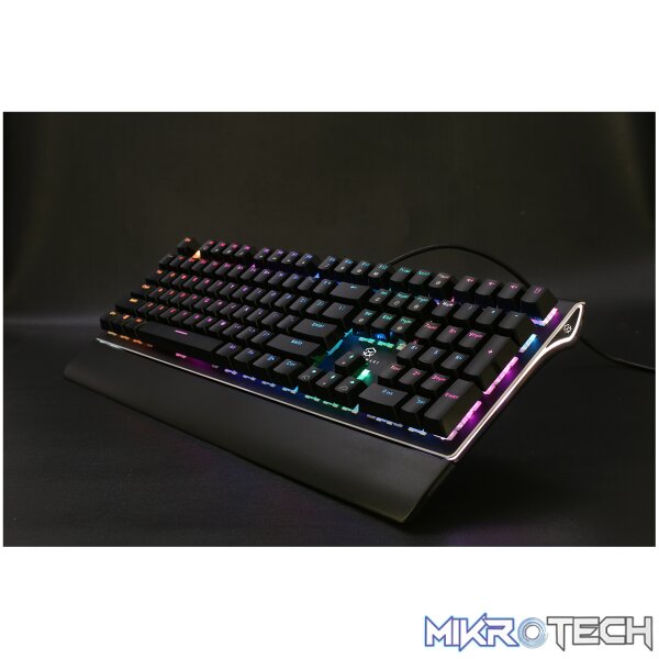 ROGUEWARE GK300 WIRED RGB GAMING BLUE SWITCH MECHANICAL KEYBOARD - Image 2