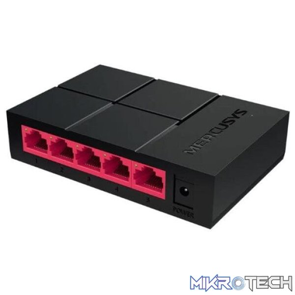 MERCUSYS MS105G - 5-PORT GIGABIT DESKTOP SWITCH MERCUSYS MS105G - 5-PORT GIGABIT DESKTOP SWITCH