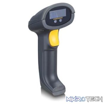 MINDEO MD2000AT 1-D HANDHELD IP50 LASER SCANNER AND STAND