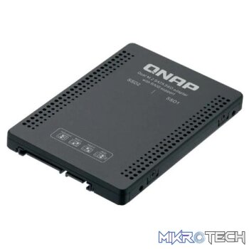 QNAP DRIVE 2.5" DRIVE BAY - 2X M.2 SSD SUPPORT SATA